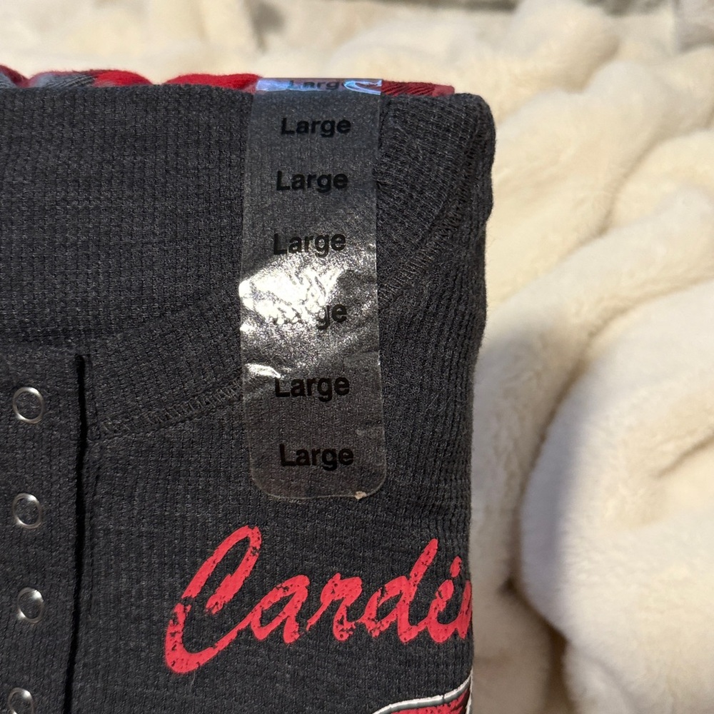 NFL Cardinals Women's Dark Gray Sleepwear Set - Picture 3 of 6
